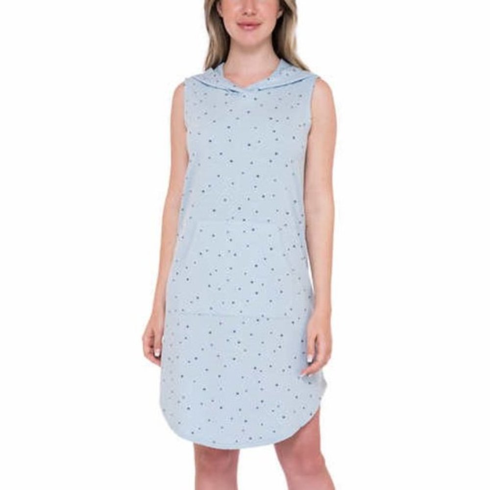 NWT Bobeau Ladies' Hooded Sleeveless Dress